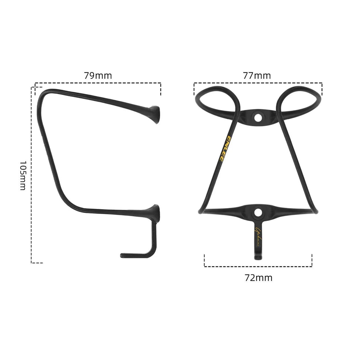 Carbon Fiber Bicycle Water Bottle Cage – Ultra Light 9.2g Bicycle Bottle Cage Qme