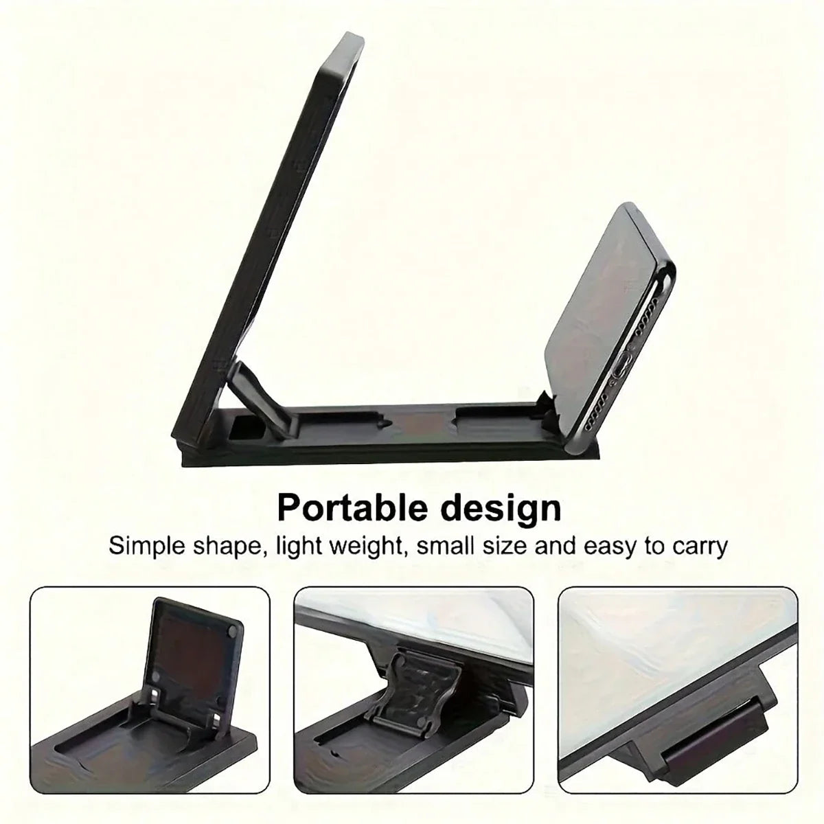 3D Mobile Screen Amplifier – HD Phone Screen Magnifier Phone Screen Magnifier Qme