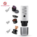 RECAFIMIL 3-in-1 Portable Wireless Espresso Maker 17 Bar Portable Espresso Maker Qst P-N-D-maker-w