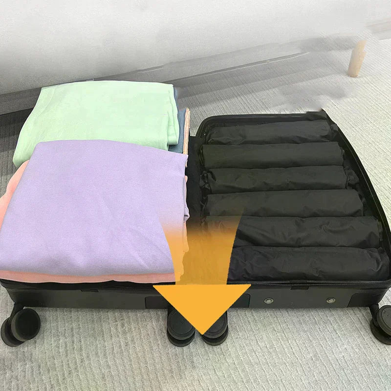 Hand Roll Vacuum Compression Bags – Waterproof Travel Storage Vacuum Storage Bags Qme