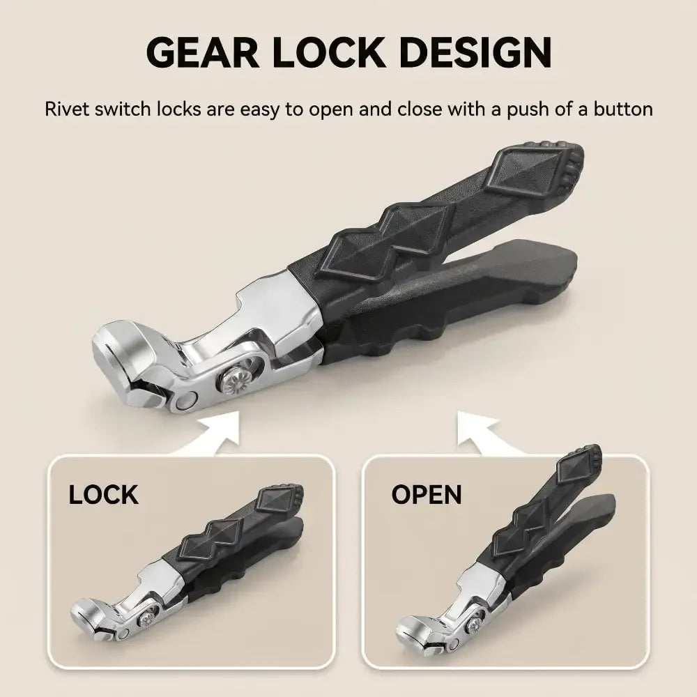 Ergonomic Nail Clippers with Debris Catcher – Stainless Steel Nail Clippers Qme