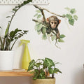 Cute Monkey Wall Sticker PVC Home Decor 30x30cm Wall Sticker Decal Qme Default Title