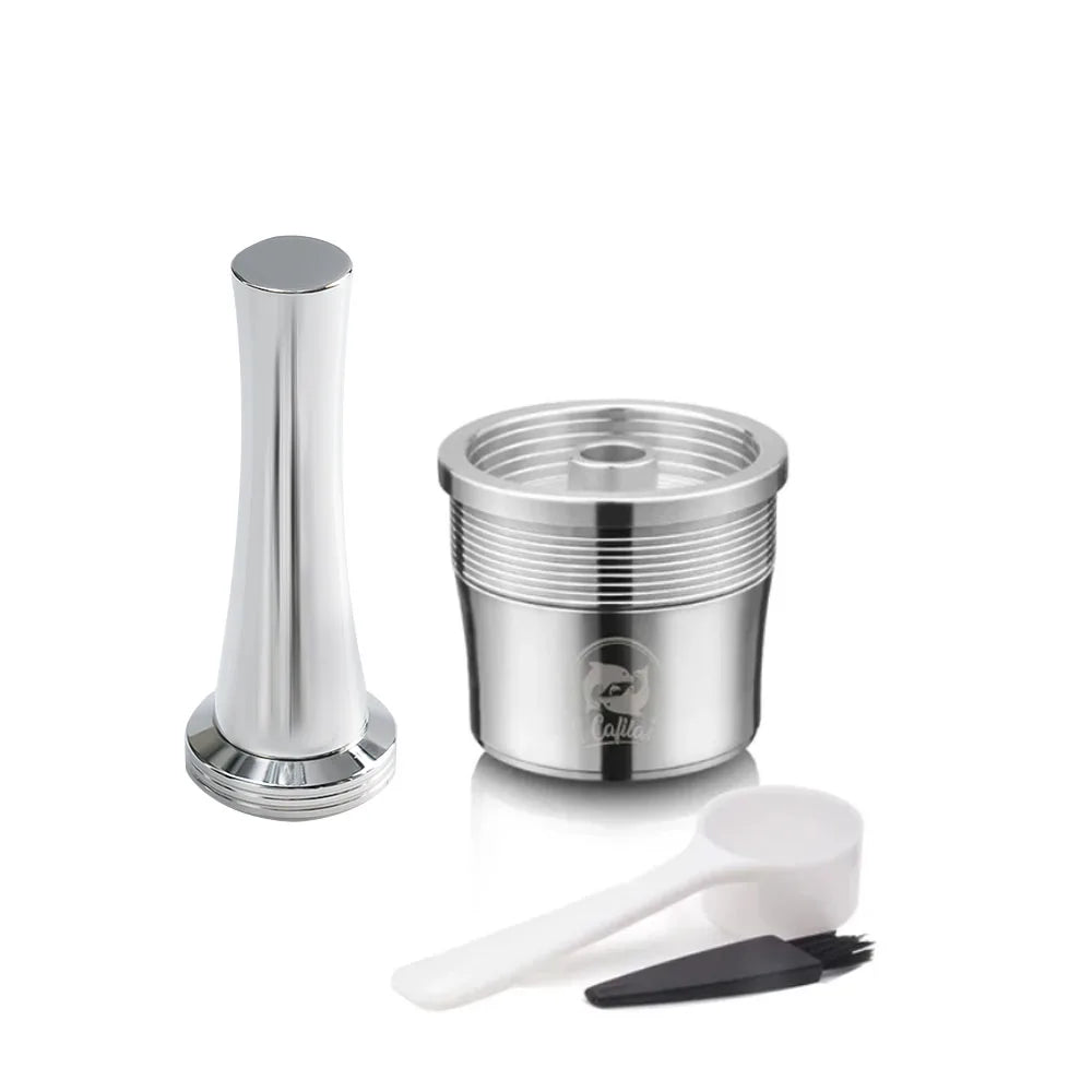 Reusable Stainless Steel Coffee Capsules for Illy X7.1 X8 X9 Refillable Coffee Pods Qst 1 Capsule 1T