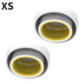 Silicone Replacement Ear Tips for AirPods Pro 3 – Soft Fit Replacement Ear Tips Qme White XS