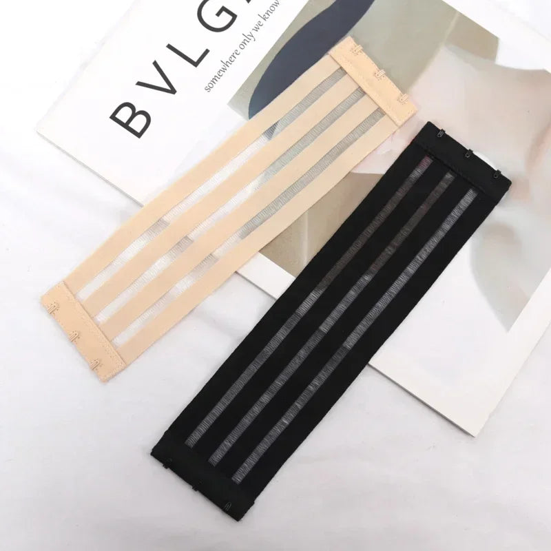Women's Elastic Bra Extender 3-Hook Non-Slip Invisible Buckle Bra Extender Qme