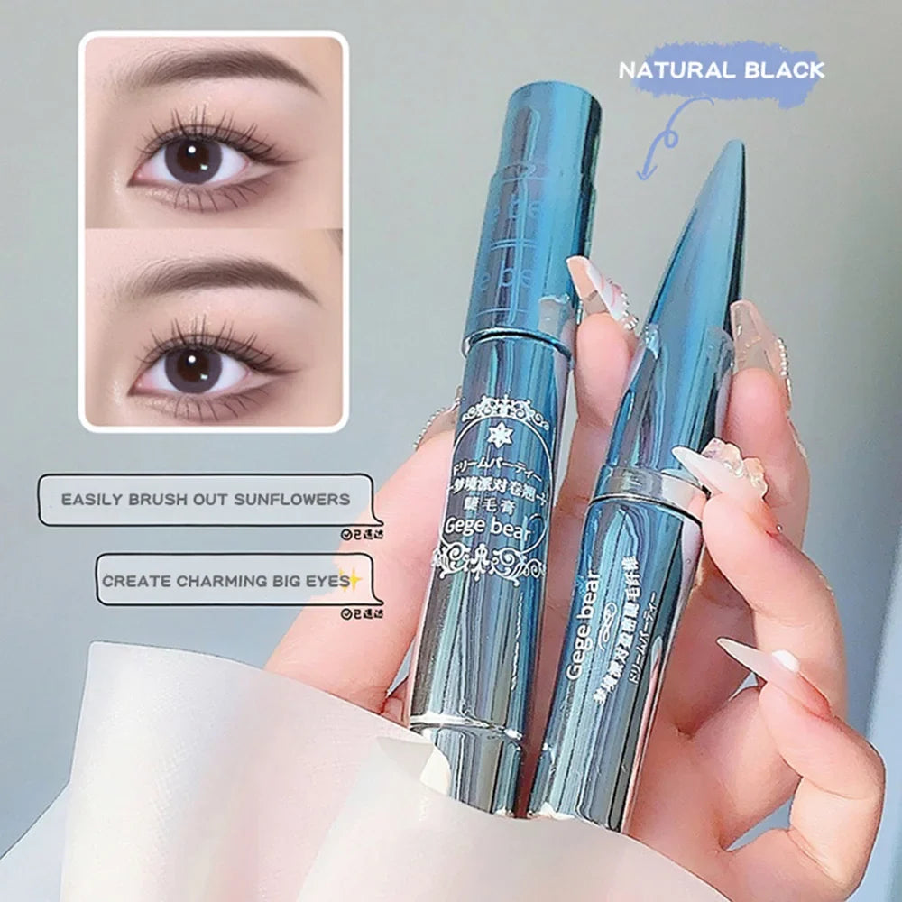 Gege Bear Sunflower Mascara – Curling, Volumizing & Lengthening Curling Mascara Qme