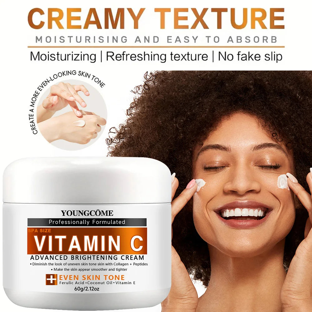 YOUNGCOME Vitamin C Face Cream – Brightening & Firming Vitamin C Face Cream Qst
