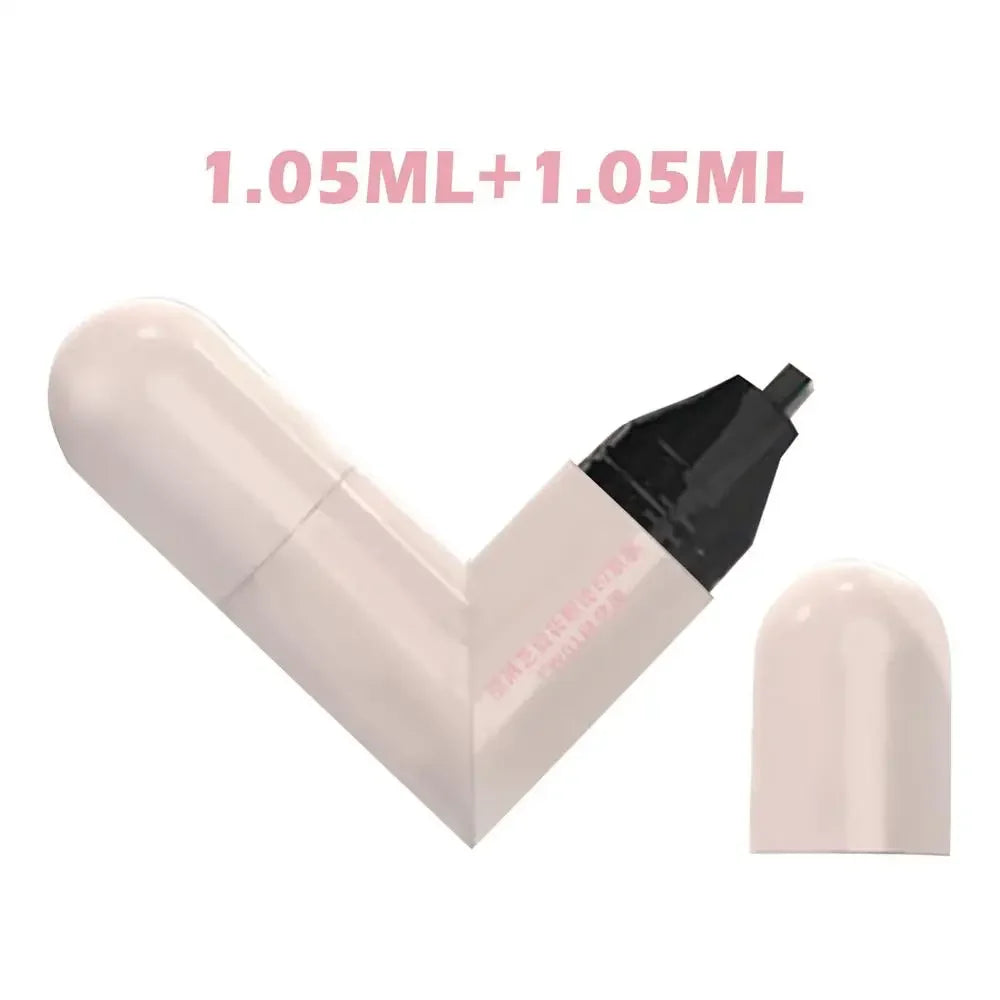 Winged Eyeliner Stamp Double-Tip Waterproof Stencil | Qme Eyeliner Stamp Stencil Qme Black