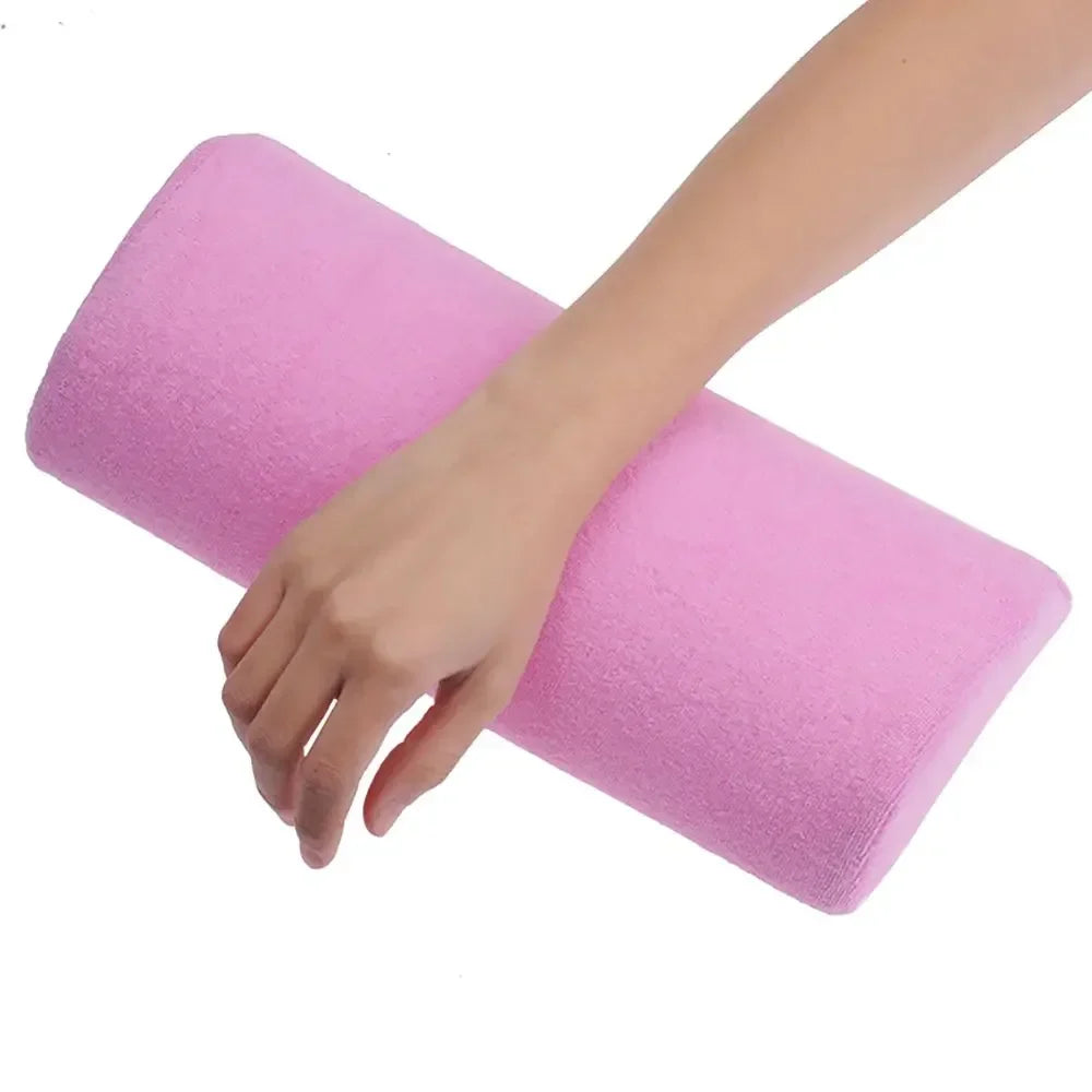 Soft Manicure Hand Rest Pillow – 10 Colors Nail Arm Cushion Manicure Arm Cushion Qme