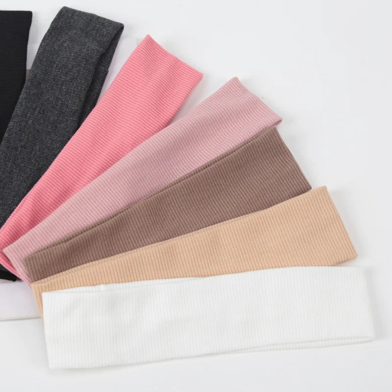 Unisex Elastic Sports Headband – Yoga, Running & Gym Hair Band Sport Yoga Headband Qme