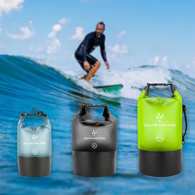 Waterproof Roll-Top Dry Bag – Lightweight PVC Storage Bag Waterproof Dry Bag Qme