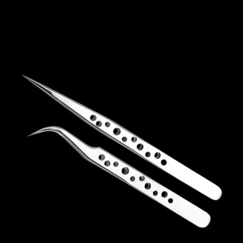 Precision Anti-Static Stainless Steel Tweezers | Qme Precision Tweezers Qme