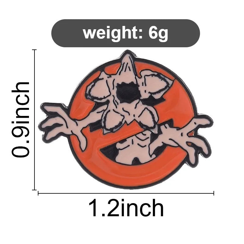 Cartoon Demon Monster Enamel Pins – Halloween Accessories Enamel Pin Qme