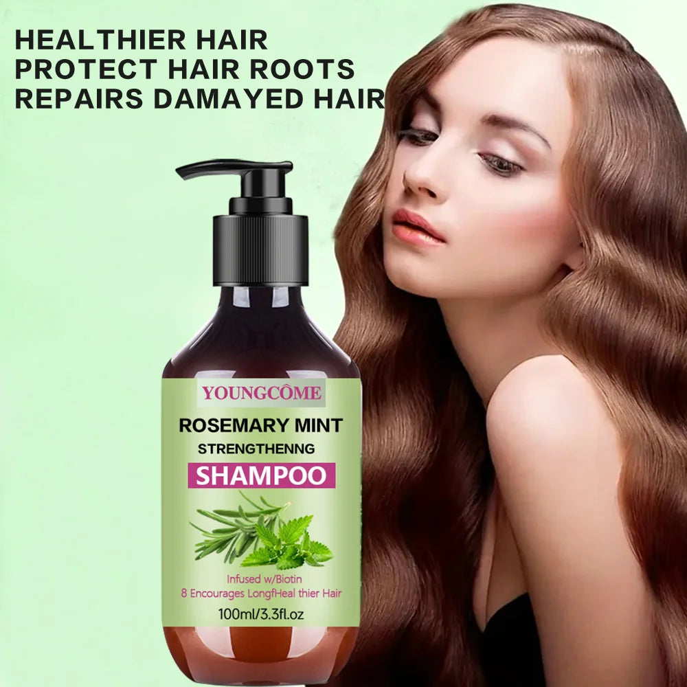 YOUNGCOME Rosemary Mint Strengthening Shampoo 100ml Strengthening Shampoo Qst