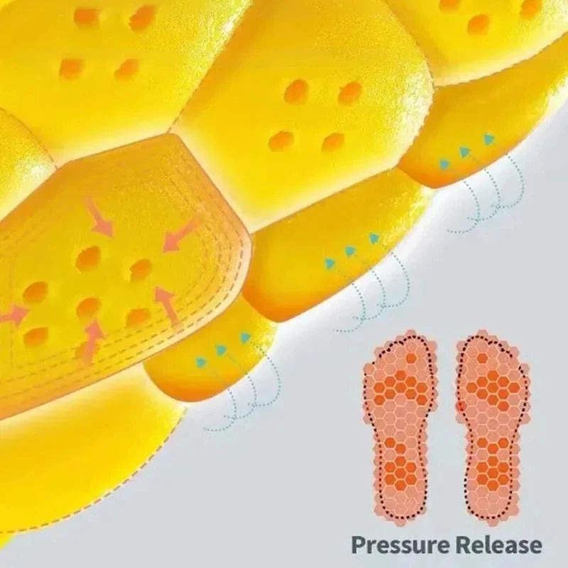 4D Cloud Sports Insoles – Breathable PU Cushion for Men & Women Sports Insoles Qst