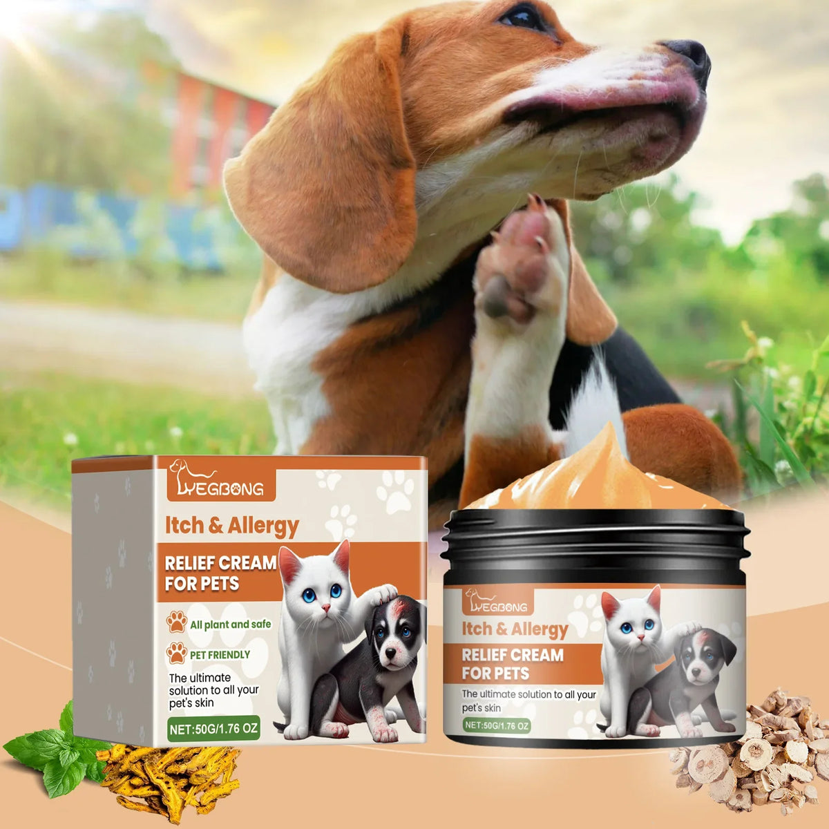 Yegbong Pet Skin Care Cream – Herbal Wart & Skin Care Pet Skin Care Cream Qme