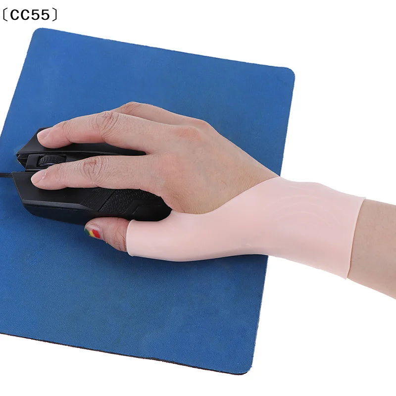 Silicone Gel Wrist & Thumb Support Gloves – 1 Pair (CC55) Wrist Support Gloves Qst