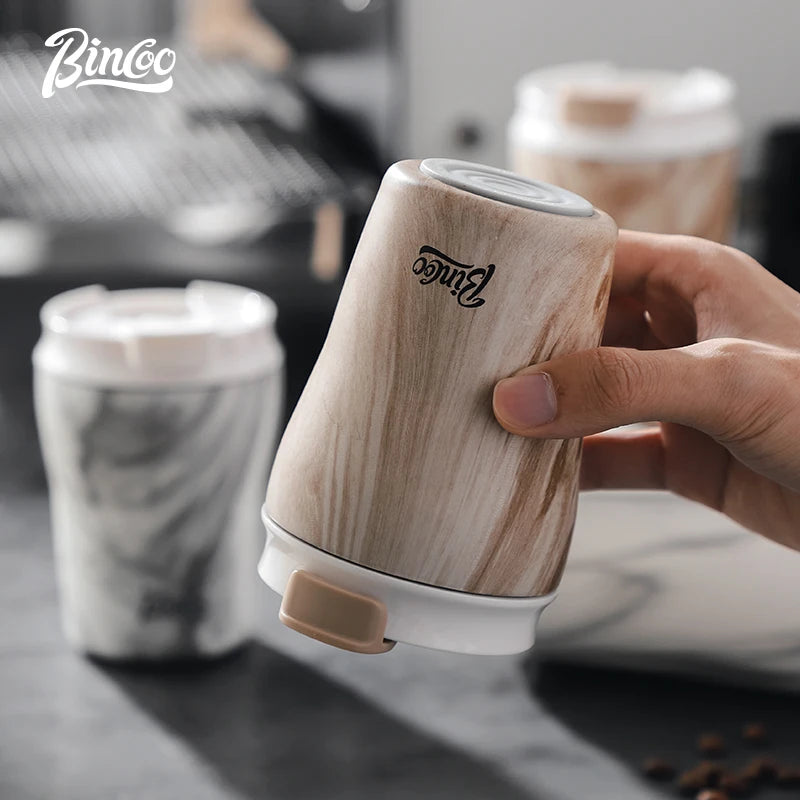 Bincoo 280ml/500ml Insulated Stainless Steel Travel Coffee Cup Insulated Travel Cup Qst