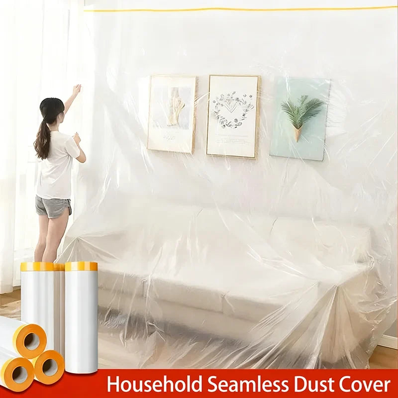 Dust-Proof Protective Film Cover for Furniture & Renovation Furniture Dust Cover Qme
