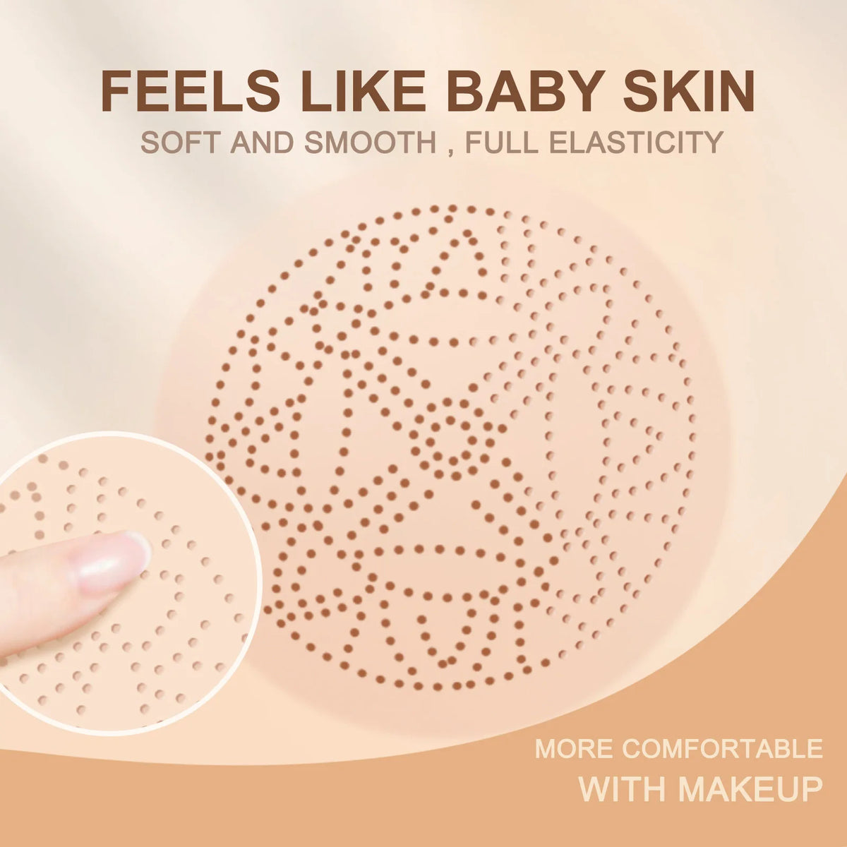 EELHOE Mushroom Head Air Cushion CC Cream – Waterproof Foundation Air Cushion Foundation Qst