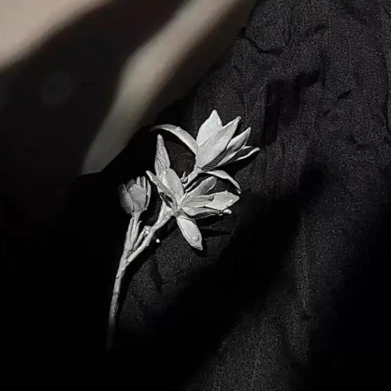 Women's French Retro Butterfly Jasmine Brooch Pin | 4 Colors Brooch Pin Qme