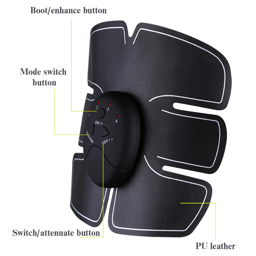 EMS Wireless Muscle Stimulator – Hip & ABS Body Toning Massager EMS Body Massager Qst