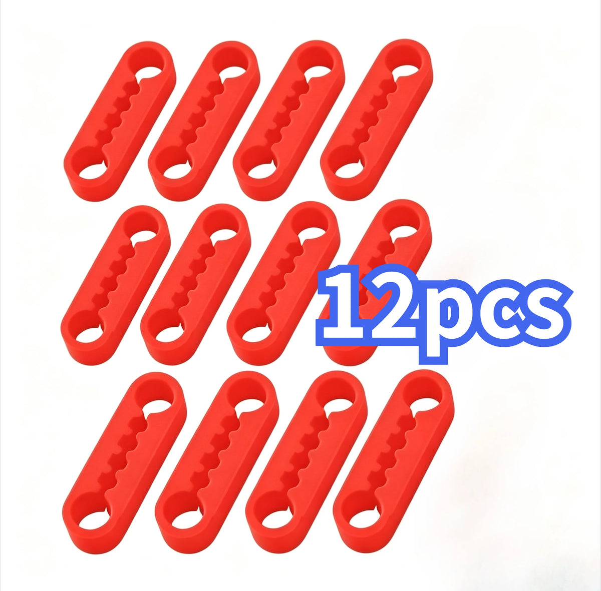 Silicone Car Door Shock Absorber Pads – Cushion Damper Car Door Protector Qst Red-12PCS