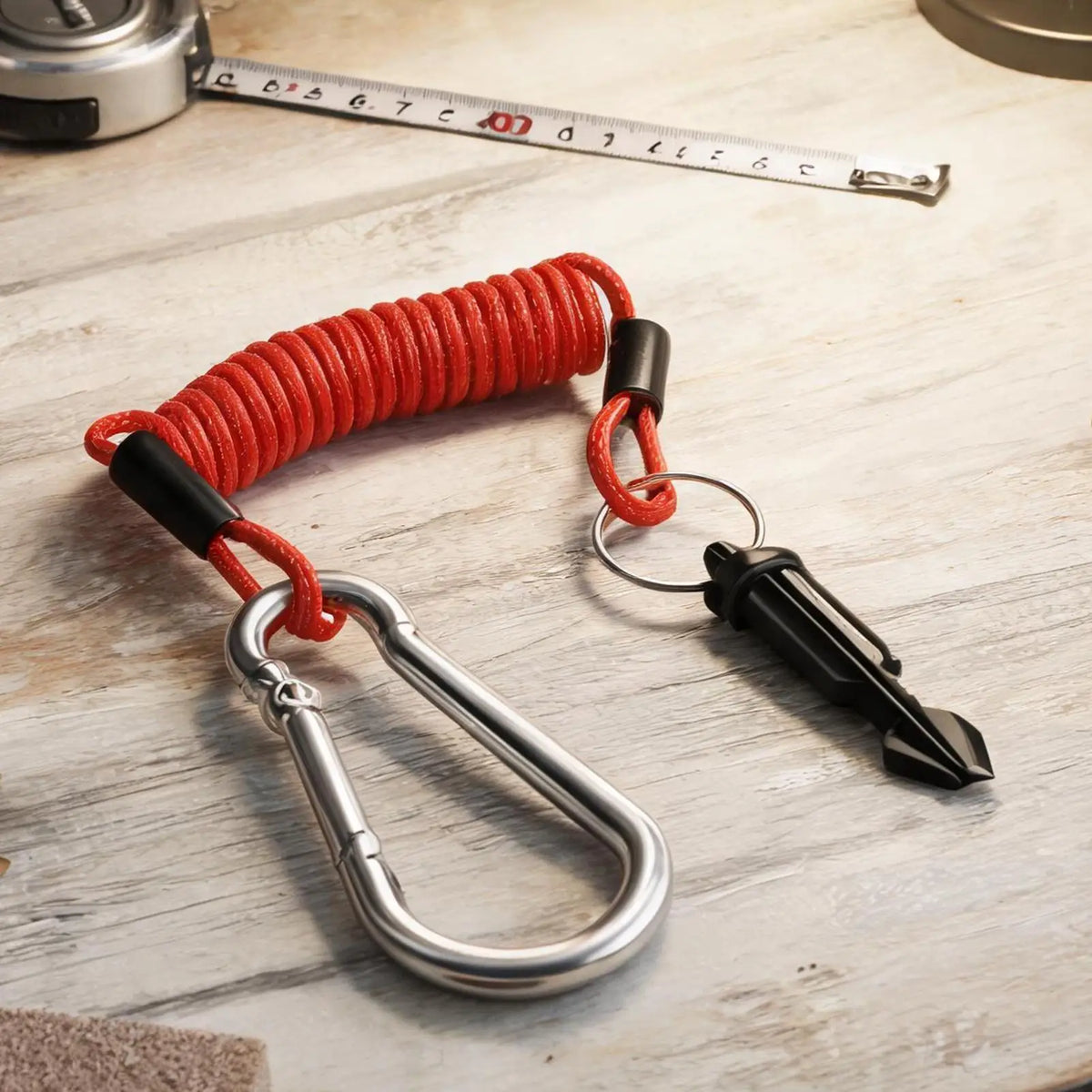Trailer Breakaway Cable 4FT & 6FT | 304 Stainless Steel Safety Trailer Safety Cable Qme