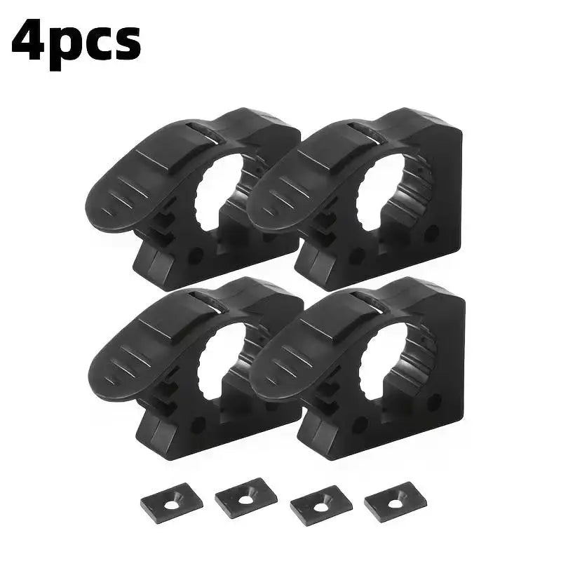 Quick Fist Rubber Clamp Mounts 2-Pack | Offroad ATV UTV Truck Rubber Mounting Clamp Qme 4pcs