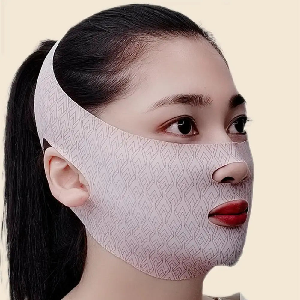V Line Chin Lifting Mask Face Slimming Bandage Shaper Face Slimming Mask Qme