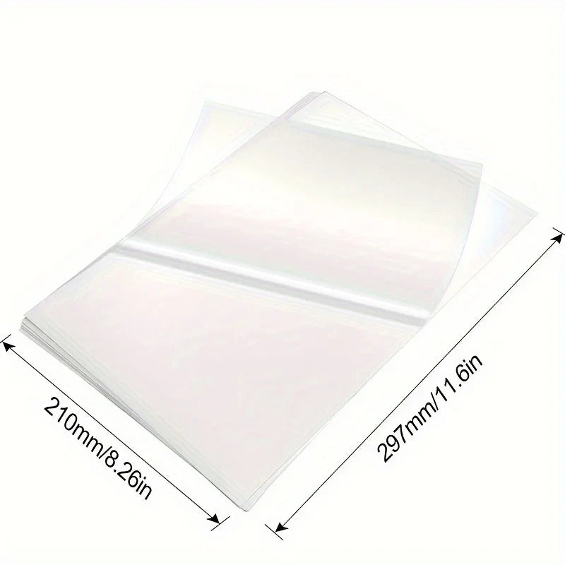 Clear Glossy Printable Sticker Paper for Inkjet Printers | Cricut Printable Sticker Paper Qme