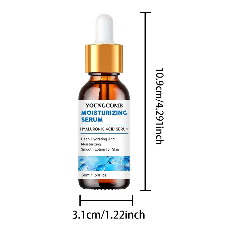 YOUNGCOME Hyaluronic Acid Face Serum – Deep Moisturizing Essence Facial Serum Qst 50ml