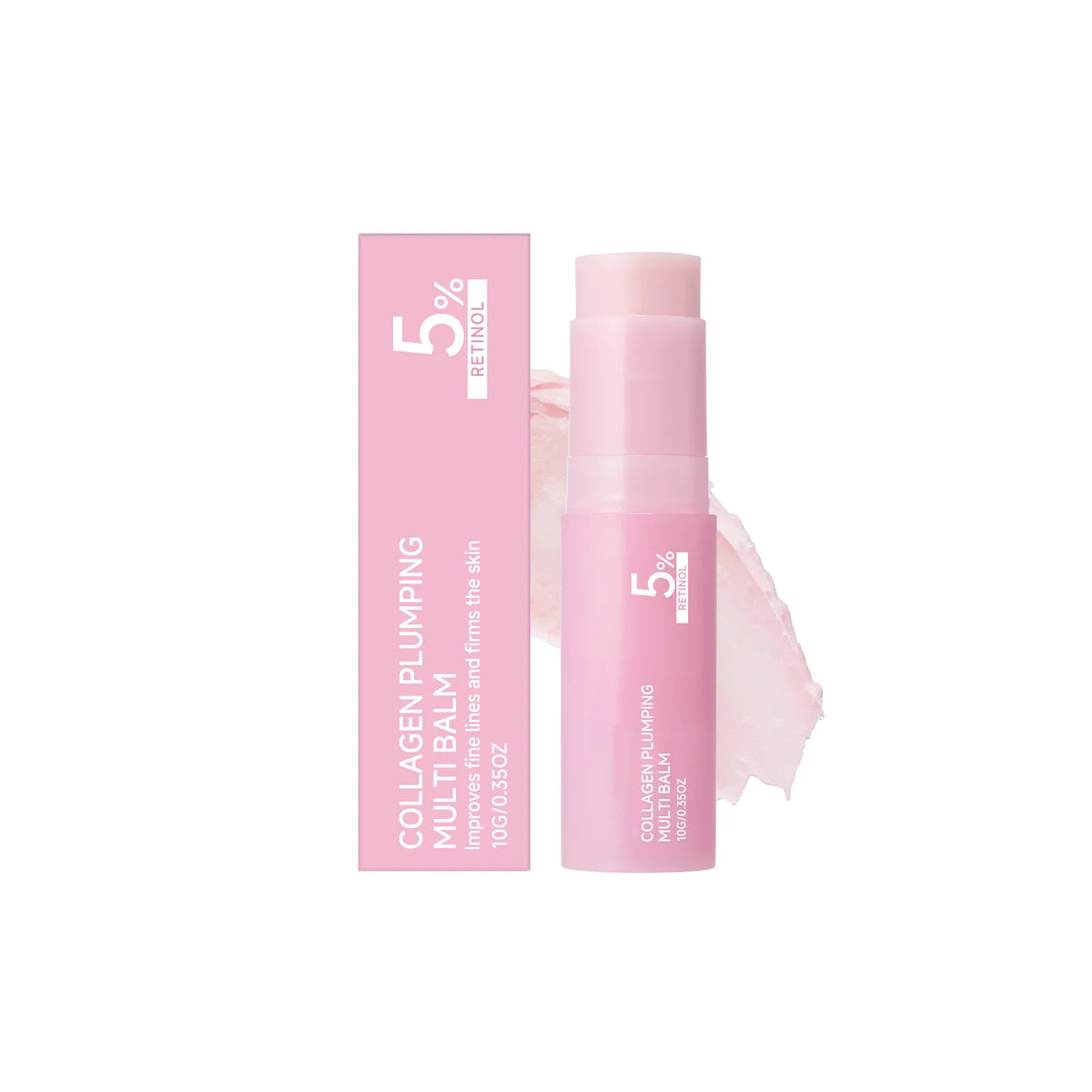 PDRN Pink Collagen Balm Stick – Retinol Firming Face Cream Collagen Face Balm Qst 1PCS