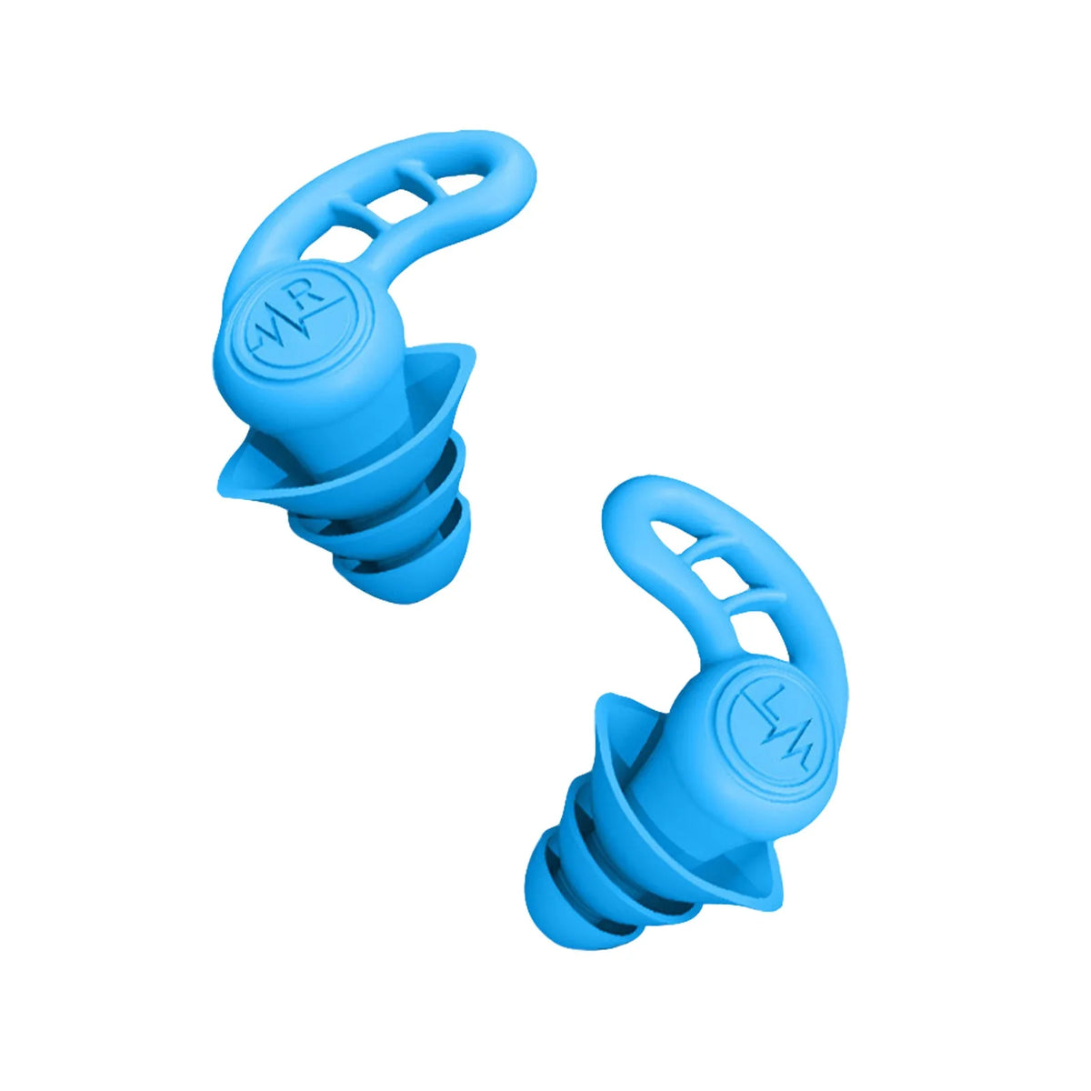 Reusable Silicone Swim Earplugs – Colorful Waterproof Adults Swim Earplugs Qme Blue