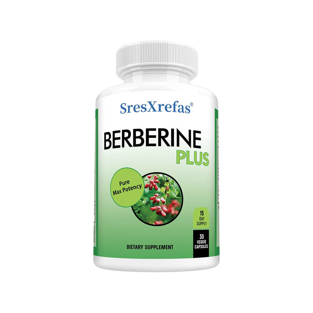 ZENVITALIZE Berberine 120 Capsules – Vegan Heart & Gut Support Herbal Supplement Qst 30 count-1 bottle