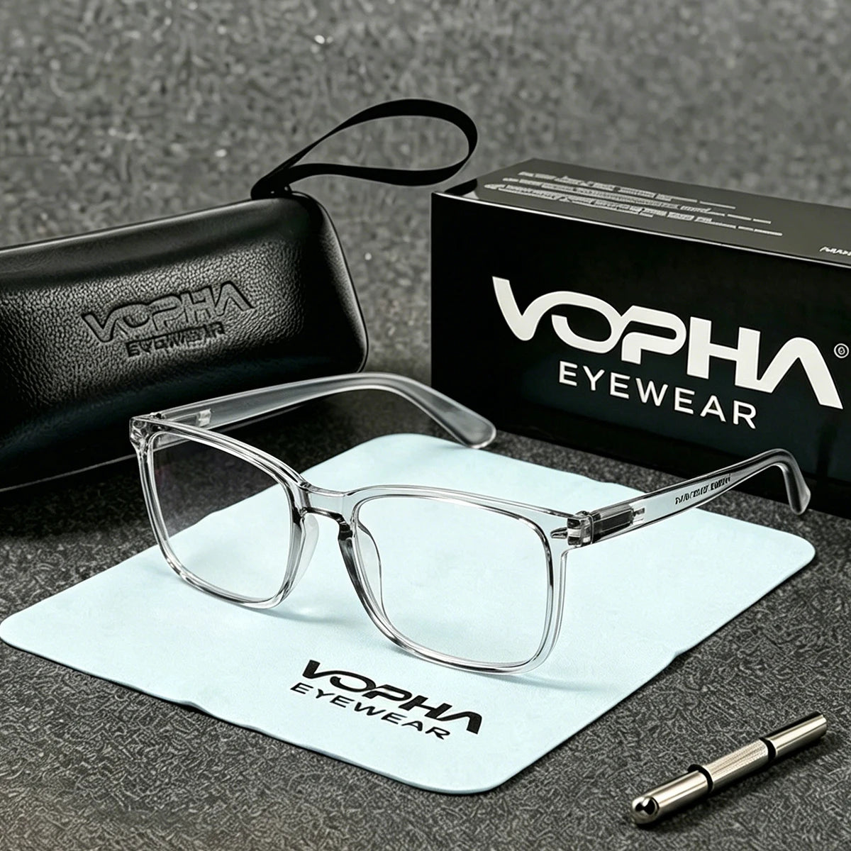 VOPHA L17 Blue Light Blocking Reading Glasses – UV Filter Blue Light Reading Glasses Qst 150 Gray