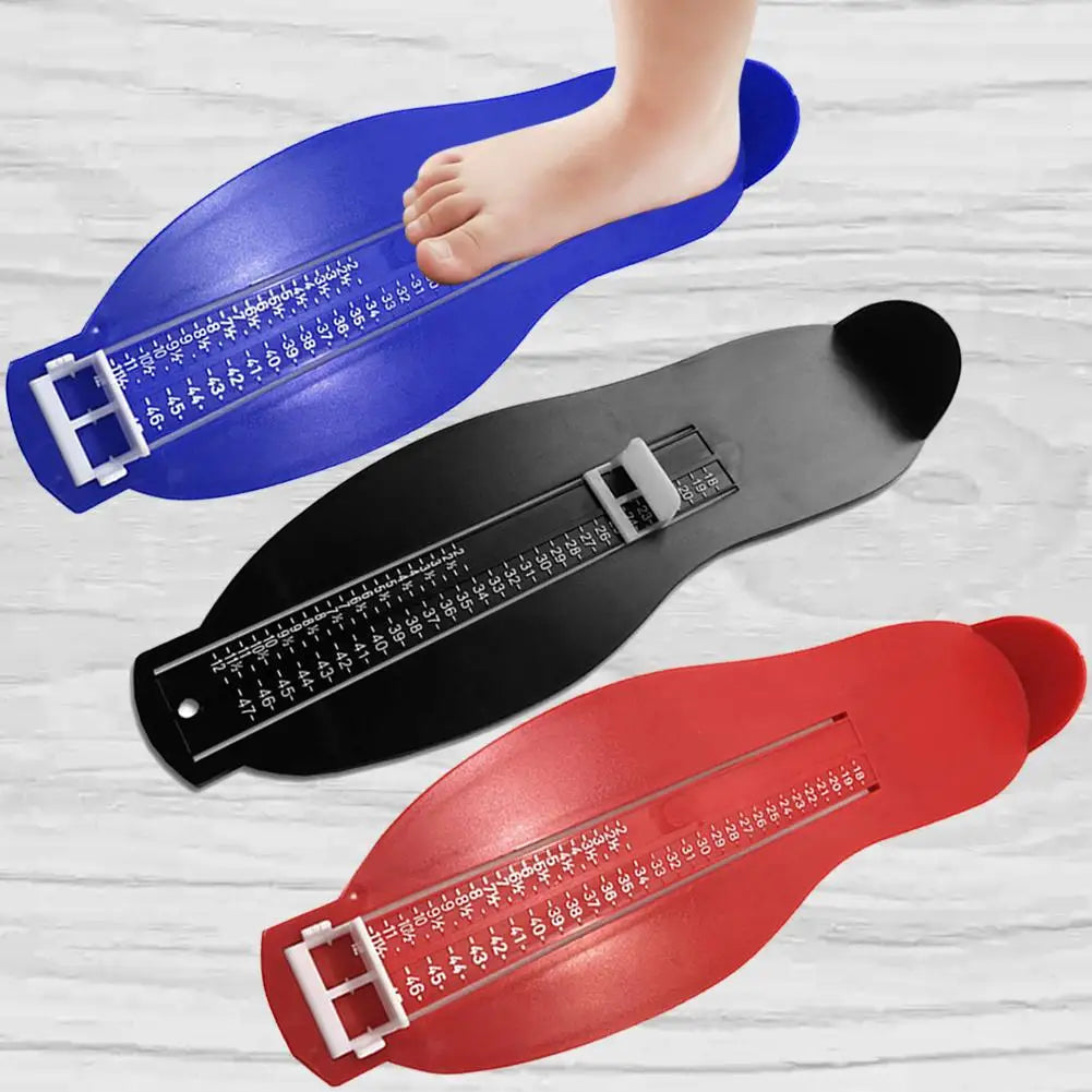 Adult Foot Measuring Ruler – UK & EU Shoe Size Tool Foot Measuring Ruler Qme