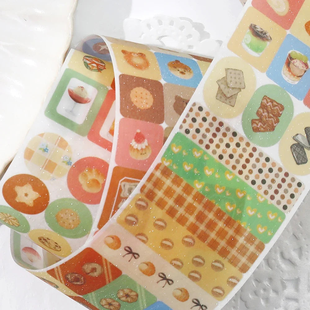 Wide Art Masking Tape for Scrapbooking, Journaling & DIY Decorative Craft Tape Qme
