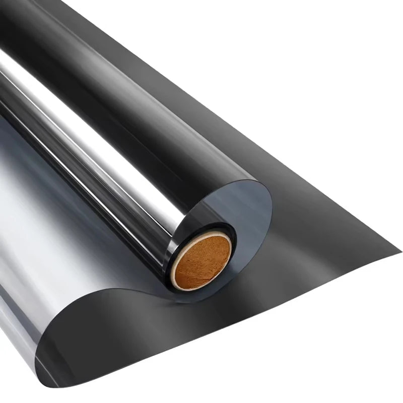 Reflective Privacy Window Film – Heat Insulating Static Cling Privacy Window Film Qst heiyin 40cmX2m