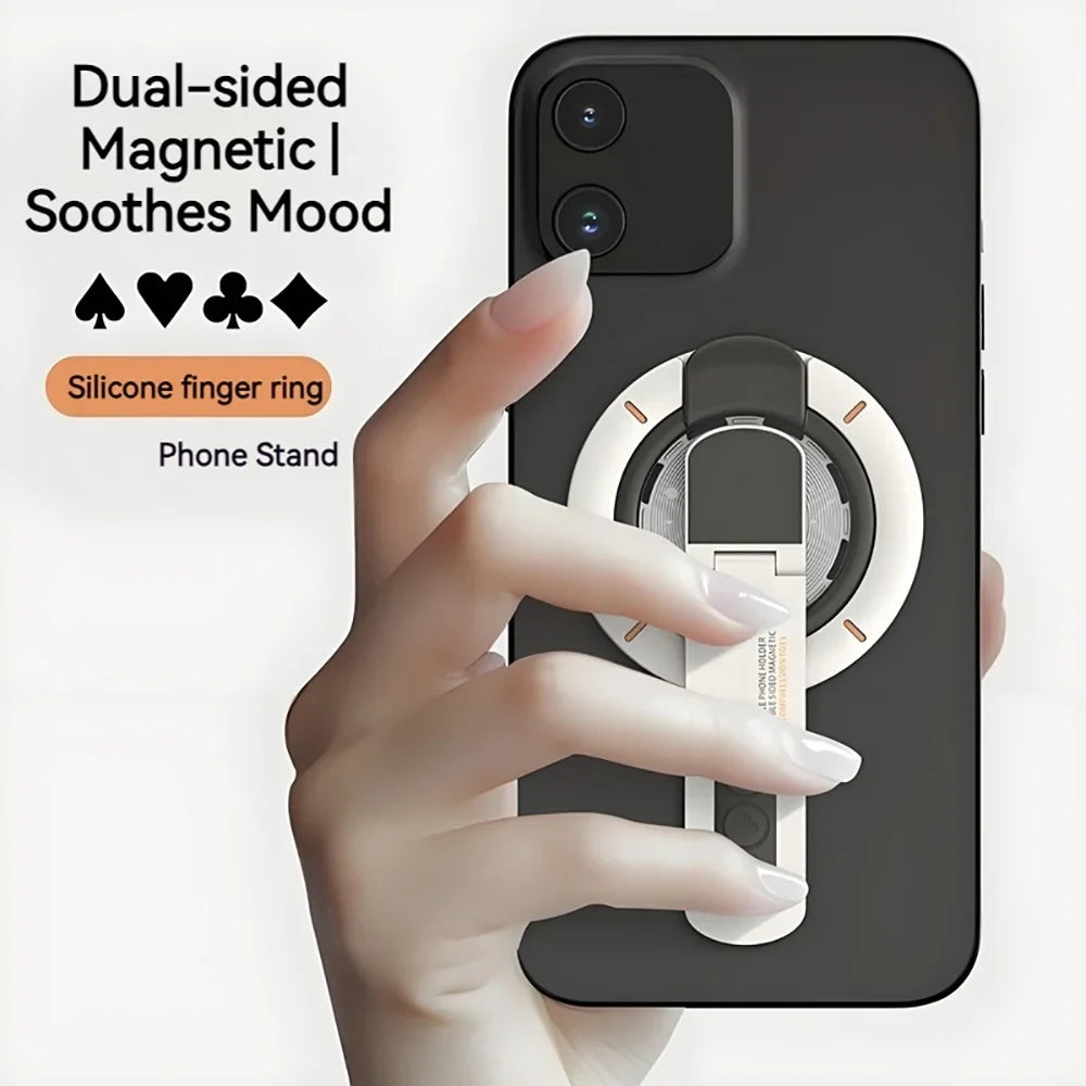 Magnetic Phone Grip Ring Stand 360° Rotatable – Qme Phone Grip Stand Qme