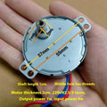 49TYJ 220V 4W Synchronous Motor – Shaking Head Fan Replacement Synchronous Motor Qme 1PC