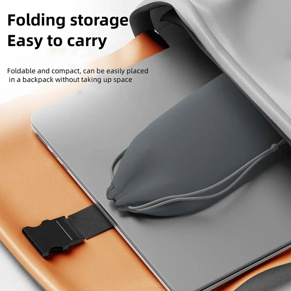 Aluminum Foldable Laptop Stand – Adjustable Portable Holder Laptop Stand Qme