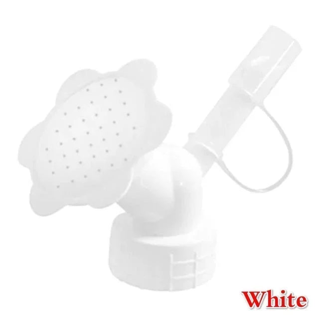 Plastic Garden Sprinkler Nozzle Head for Bottle Watering Cans Garden Sprinkler Nozzle Qme White