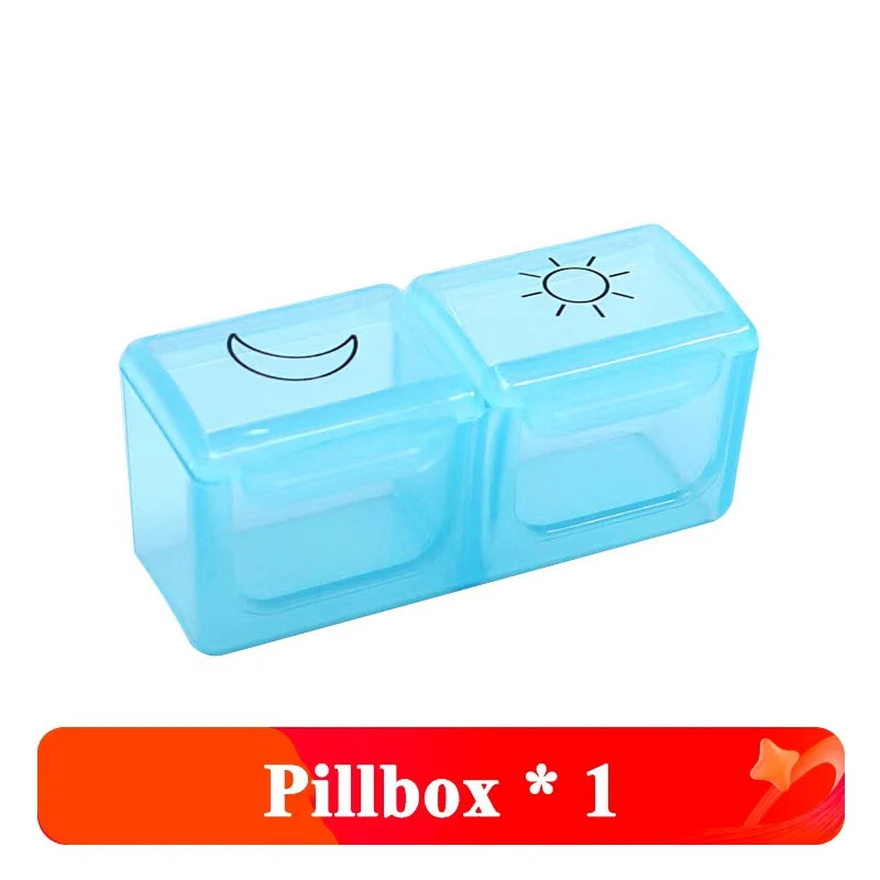 Yimiduk Brightening Capsules – Vitamin C, Grape Seed & Collagen Skin Brightening Supplement Qst PillBox-Empty-NoPill