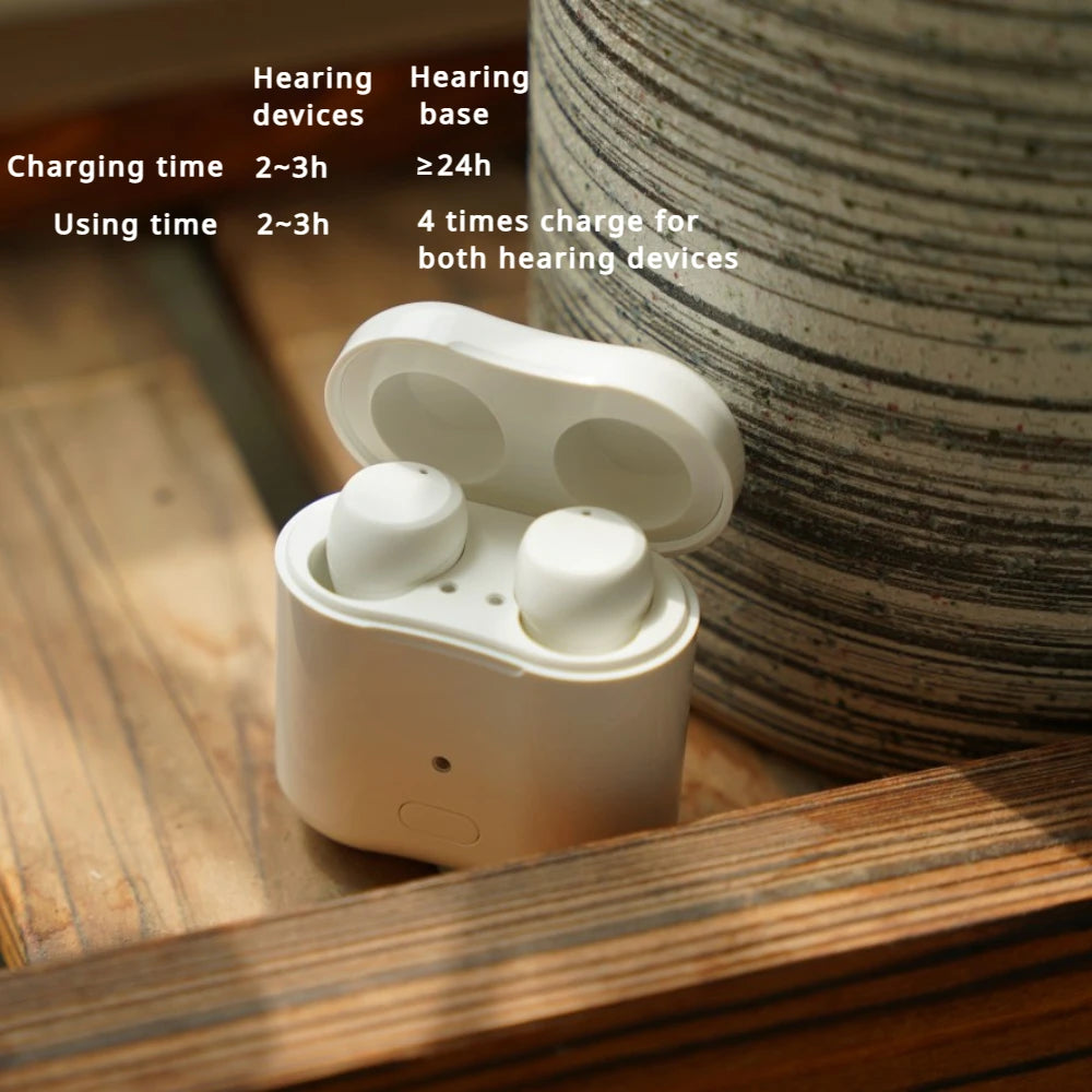 XceeFit Rechargeable Digital Hearing Amplifier – 3 Modes Hearing Amplifier Qst