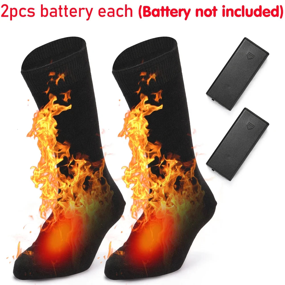 Electric Heated Socks Rechargeable USB | One Size, 6 Colors Electric Heated Socks Qme 2 Battery Warehouse China Mainland