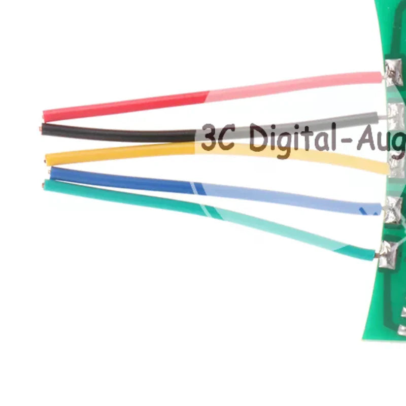 E-Bike Motor Hall Sensor Board Cable 60° | 2-Wheel EV Part Hall Sensor Cable Qme Default Title