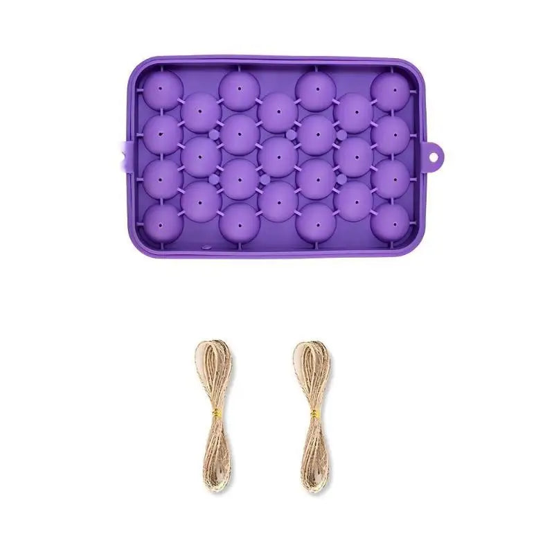 Grape Silicone Soap Mold Kit – DIY Soap Making Gift Set Soap Making Mold Qst Purple