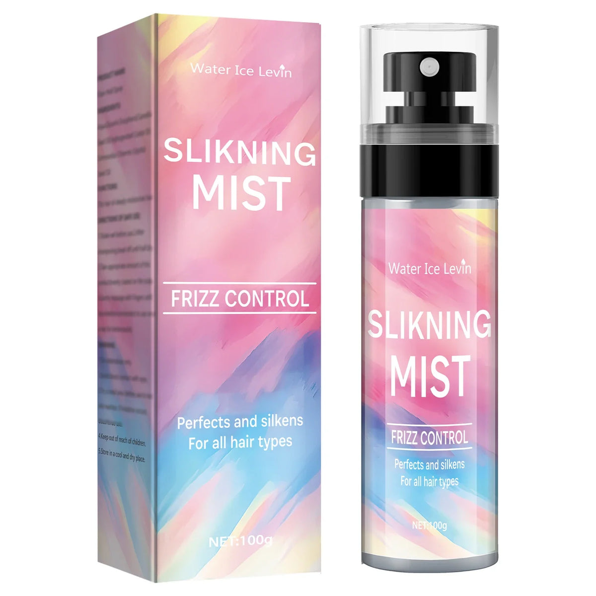 Natural Hair Care Spray – Residue-Free Volume & Styling Hair Styling Spray Qme 100ml One Bottle