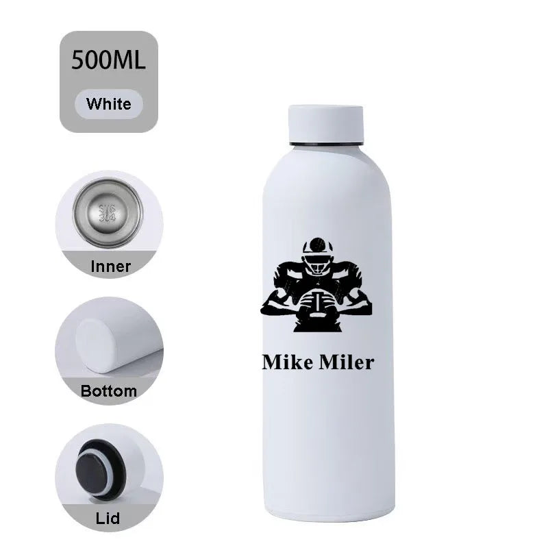 750ml Custom Name Vacuum Thermos Flask – Stainless Steel Vacuum Thermos Flask Qst